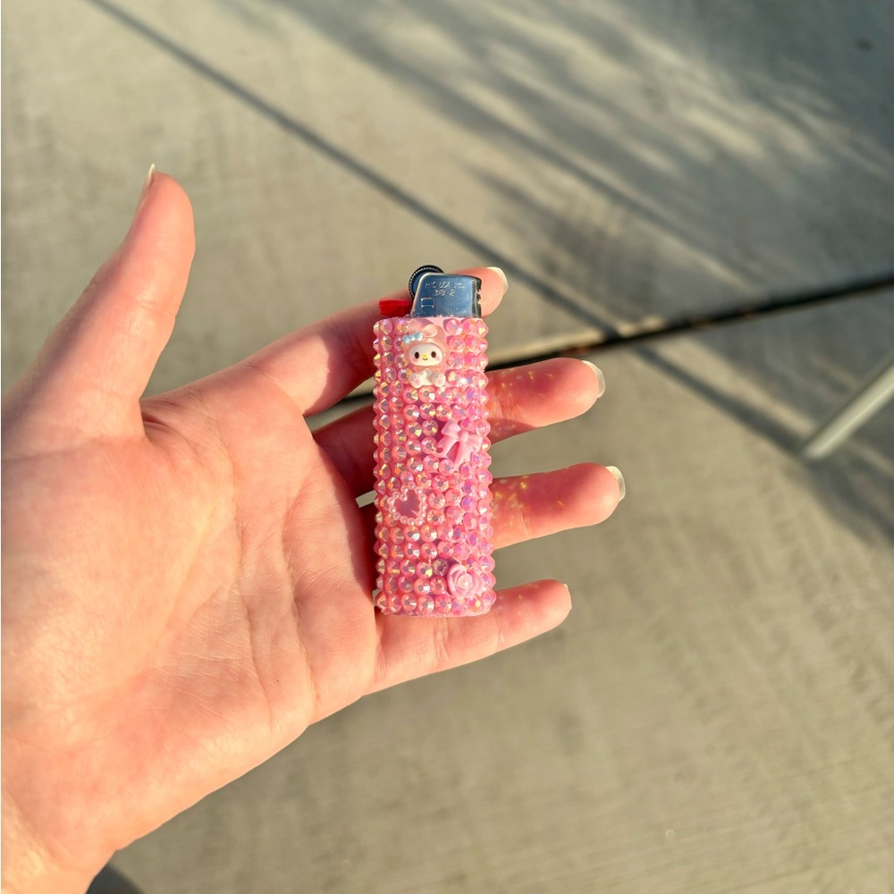 Sanrio My Melody - Glam Rhinestone Lighter: Chic Lighter w/ Swarovski Crystals